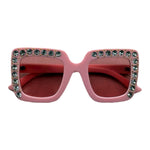 Angel'S Face Occhiali Da Sole Tinta Unita con Strass per Bambina OCHAN ROSA ANGEL'S FACE 