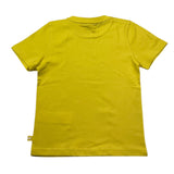 K-Way T-Shirt Girocollo Tinta Unita con Logo per Neonato K5136XW GIALLO K-WAY 