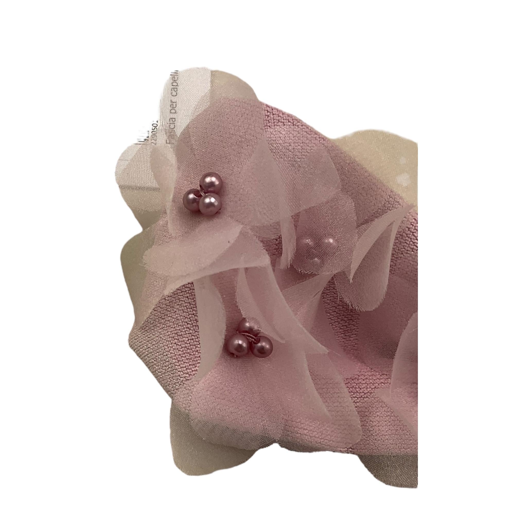 PETIT fascia capelli tinta unita con applicazioni Rosa per Bambina S8514643 ROSA PETIT 