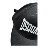 Dsquared2 Berretto Tinta Unia con Stampa per Bambino DQ0211 NERO DSQUARED2 