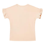 Guess T-Shirt Gircollo Tinta Unita con Stampa per Neonata K5GI02K6YW4X ROSA GUESS 