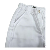 J.O. Milano Pantalone Tinta Unita con Elastico In Vita per Neonato 574A1 BIANCO J.O. MILANO 