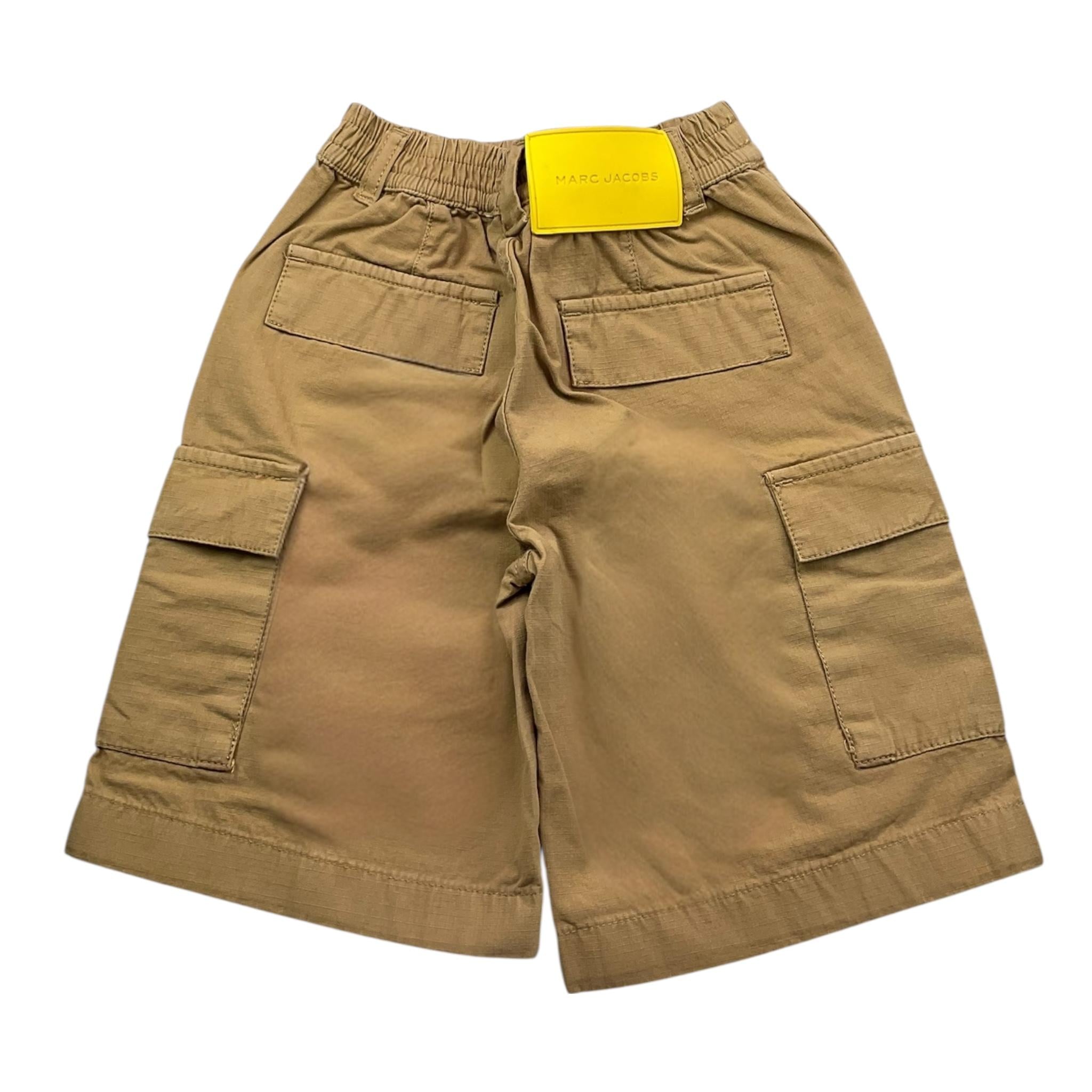 Marc Jacobs Bermuda Tinta Unita con Elastico In Vita per Bambino W60164 BEIGE MARC JACOBS 