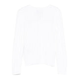 Ralph Lauren Cardigan Tinta Unita con Trecce per Bambina 312543047064 BIANCO RALPH LAUREN 