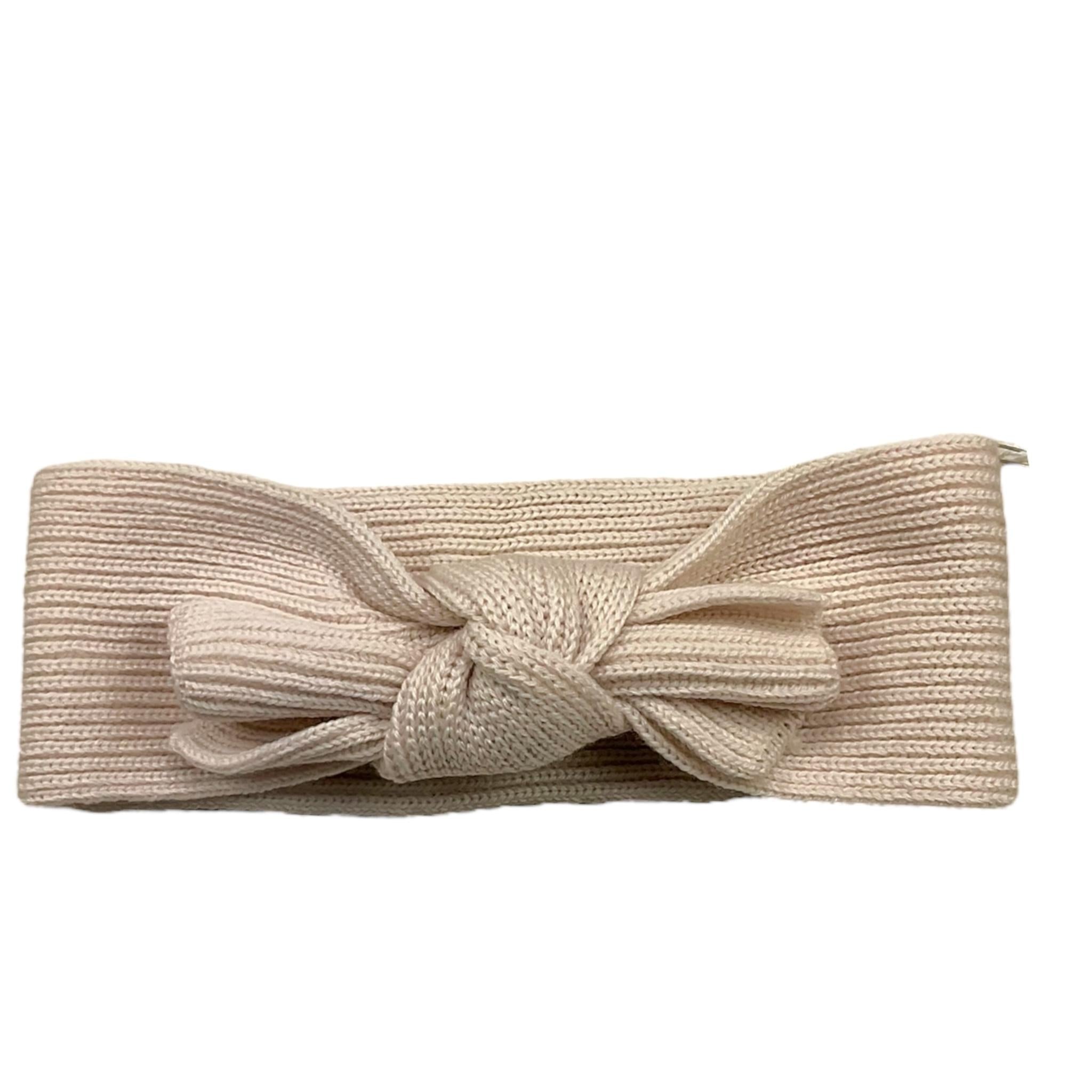 MARLU' fascia tinta unita con ficco Beige per Neonata IH820FA BEIGE MARLU' 