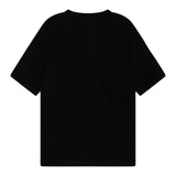 Diesel T-Shirt Girocollo Tinta Unita con Stampa per Bambino J01905 NERO DIESEL 