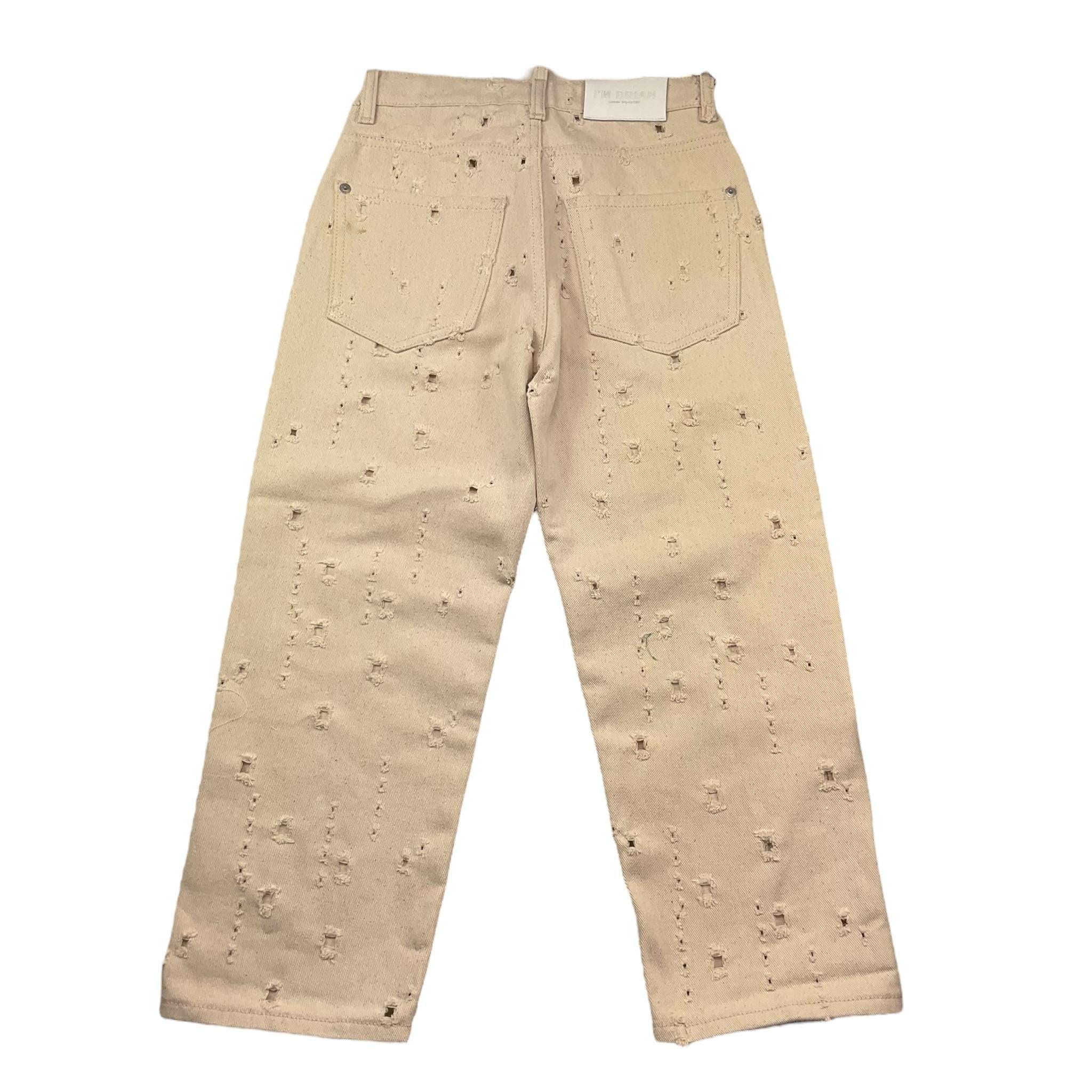 I'M Brian Jeans Tinta Unita con Strappi per Bambino ALEX PANNA I'M BRIAN 