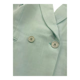 Vicolo Giacca Tinta Unita con Bottoni per Bambina 3145J00049 VERDE ACQUA VICOLO 
