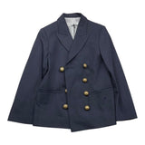 Philosophy Giacca Tinta Unita con Bottoni In Contrasto per Bambina PFGC026 BLU PHILOSOPHY 