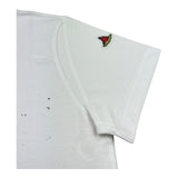 Monnalisa T-Shirt Girocollo Tinta Unita con Stampa per Bambino 253603 BIANCO MONNALISA 