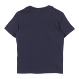 DSQUARED2 t-shirt girocollo tinta unita con stampa Blu per Bambino DQ2471 BLU DSQUARED2 