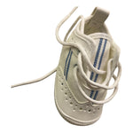 Colori Chiari Scarpina Tinta Unita con Lacci per Neonato MN955055 BIANCO COLORI CHIARI 