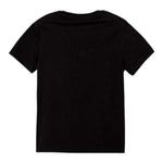 Calvin Klein T-Shirt Girocollo Tinta Unita con Stampa per Bambino IU0IU00676X NERO CALVIN KLEIN 