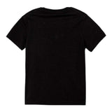 Calvin Klein T-Shirt Girocollo Tinta Unita con Stampa per Bambino IU0IU00676X NERO CALVIN KLEIN 