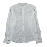 Manuel Ritz Camicia Manica Lunga Tinta Unita Collo Coreano per Bambino CMMR PANNA MANUEL RITZ 