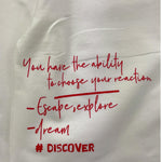 Y-CLU shirt tinta unita girocollo con stampa Bianco per Neonato BYN10733 BIANCO Y-CLU 