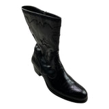 ELI  stivale tinta unita con ricami Nero per Bambina 5444Z NERO ELI 