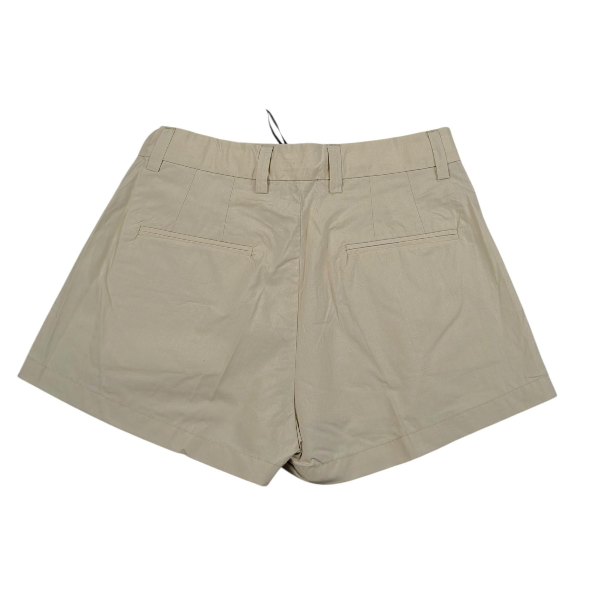 N°21 Short Tinta Unita con Logo per Bambina N2101D BEIGE N°21 