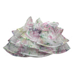 Miss Grant Gonna tinta unita con Stampe Bianco per Bambina MG1003 BIANCO MISS GRANT 