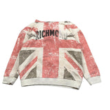 John Richmond Completo 2 Pezzi Felpa-Bermuda Tinta Unita con Stampa per Bambino EBP26197FE BEIGE JOHN RICHMOND 