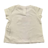 Liu Jo T-Shirt Girocollo Tinta Unita con Stampa per Neonata HA5062 BIANCO LIU JO 