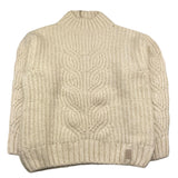 ELEVENTY maglia mezzo collo tinta unita Panna per Bambina EV9A10 PANA ELEVENTY 