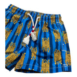 Saint Barth Costume Tinta Unita con Stampa per Bambino 01051L COBALTO SAINT BARTH 