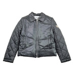 DANIELE ALESSANDRINI giubbino in ecopelle tinta unita con zip Nero per Bambino 1231O1377 NERO DANIELE ALESSANDRINI 