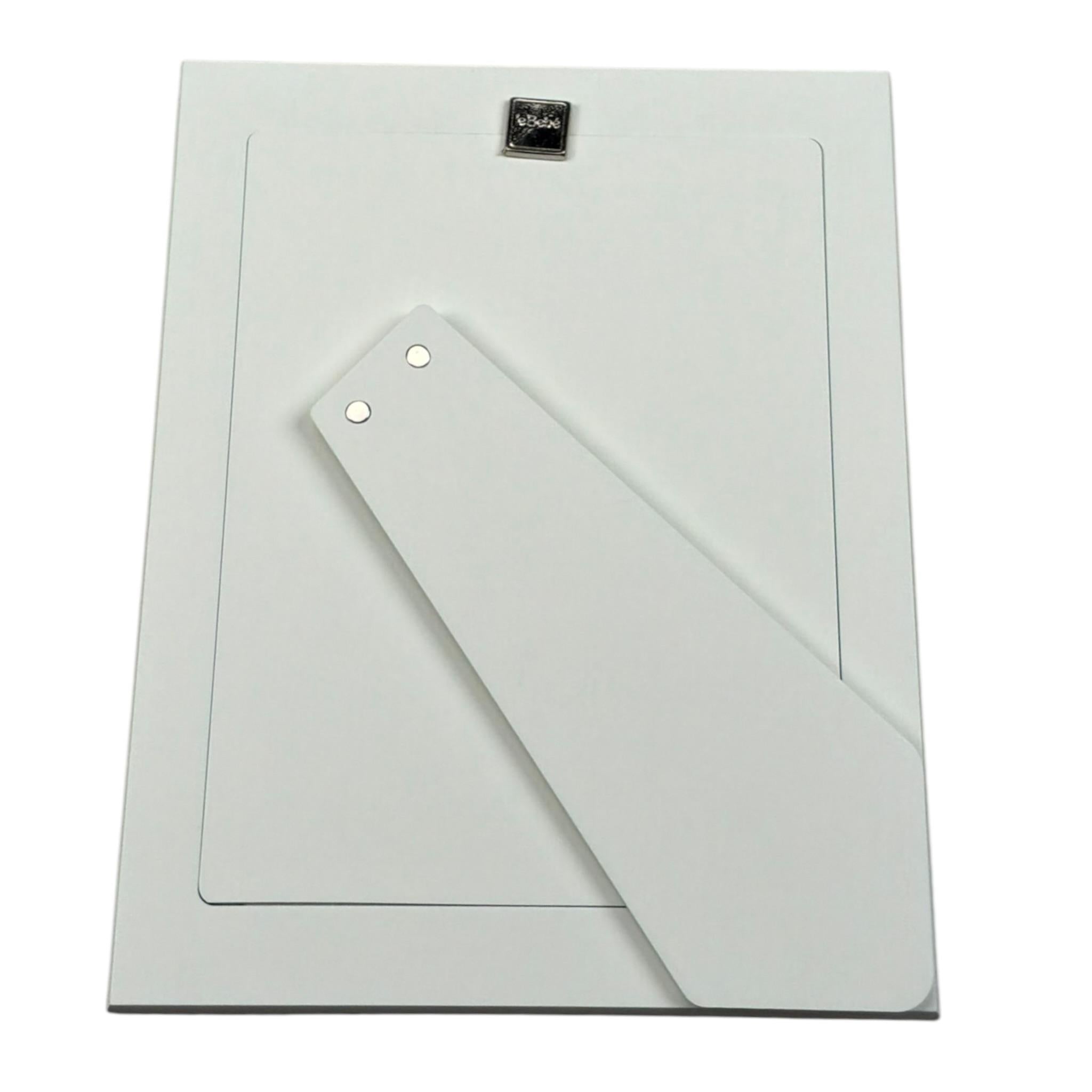 Le Bebe Cornice Foto Tinta Unita per Neonato LBG005 ARGENTO LE BEBE 