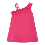 Mayoral Abito Tinta Unita con Stampa per Bambina 39377 FUXIA MAYORAL 