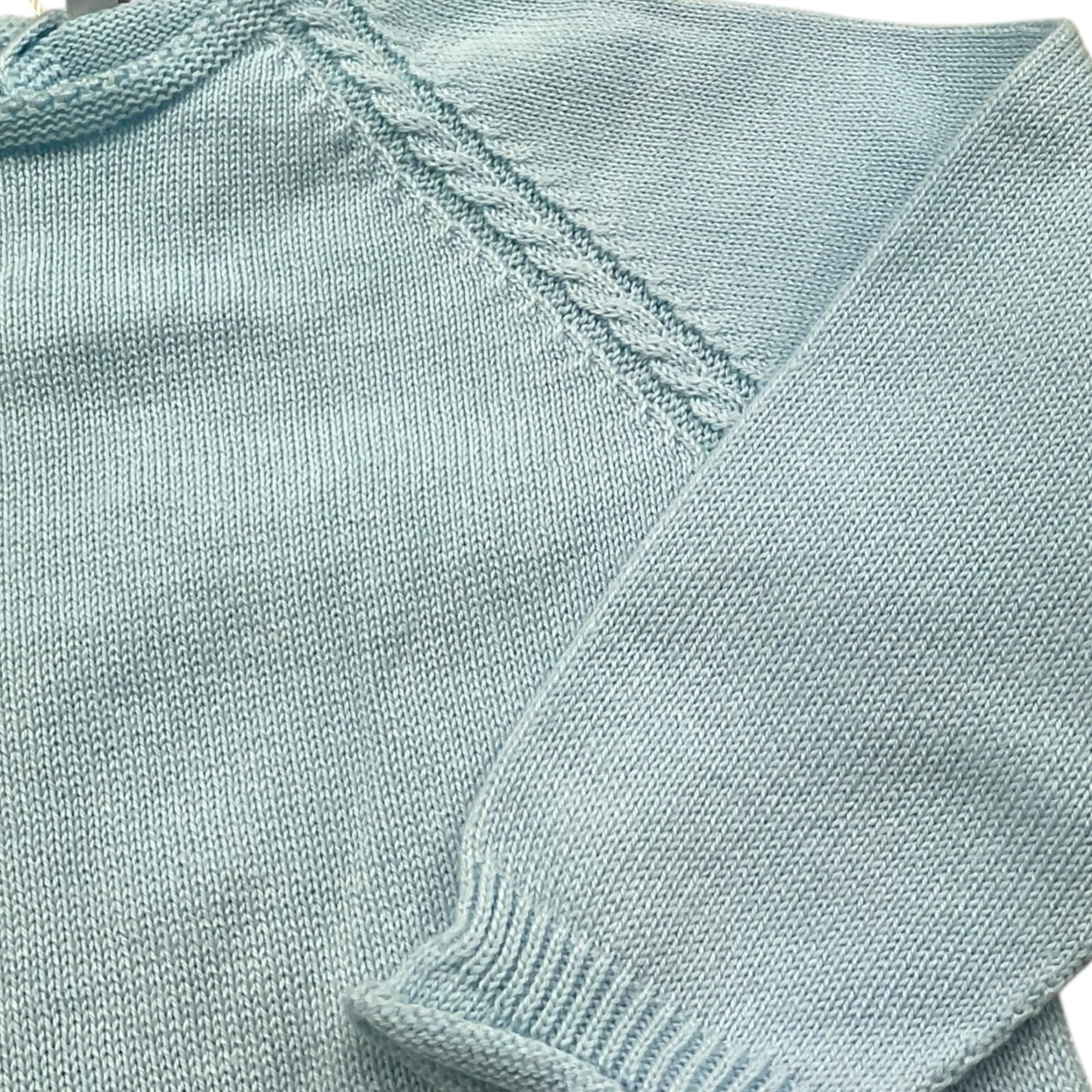 WEDOBLE tutina tinta unita con ricami Azzurro per Neonato V2110346A AZZURRO WEDOBLE 