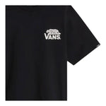 Vans T-Shirt Girocollo Tinta Unita con Stampa per Bambino VN000MK2BLK NERO VANS 