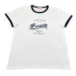 Imperial Kids T-Shirt Girocollo Tinta Unita con Stampa per Bambina MBB8032G75 BIANCO IMPERIAL KIDS 