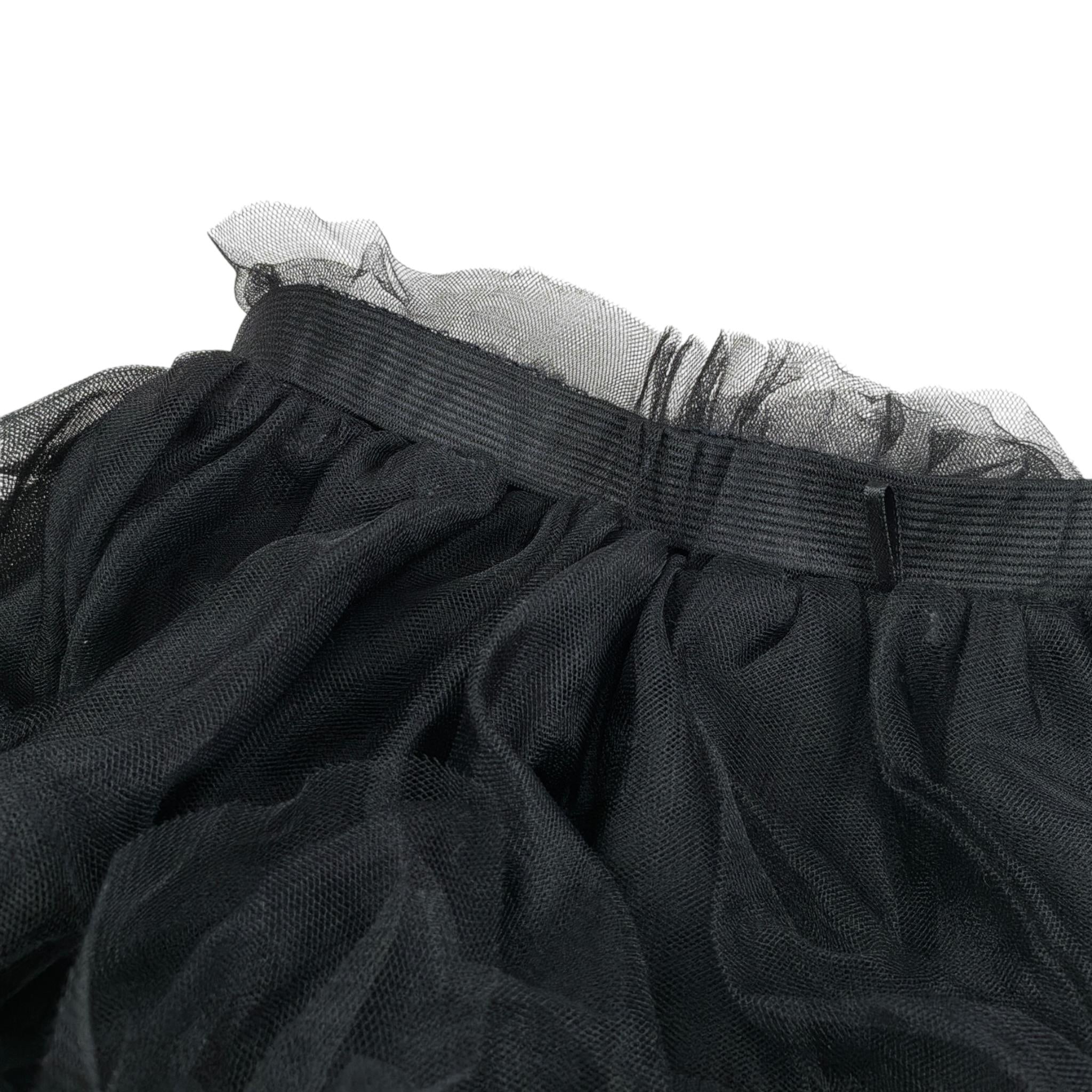 John Richmond Gonna tinta unita con Tulle Nero per Neonata RIP24063GO NERO JOHN RICHMOND 