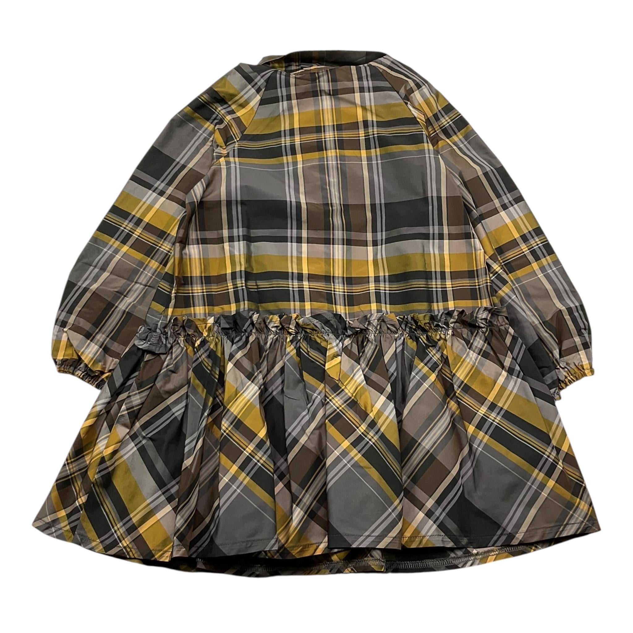 PICCOLA LUDO abit manica lunga fantasia scozzese Nero per Bambina BS6WB049 NERO PICCOLA LUDO 