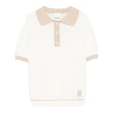 Eleventy Polo Mezza Manica Tinta Unita per Bambino EW9P01 PANNA ELEVENTY 