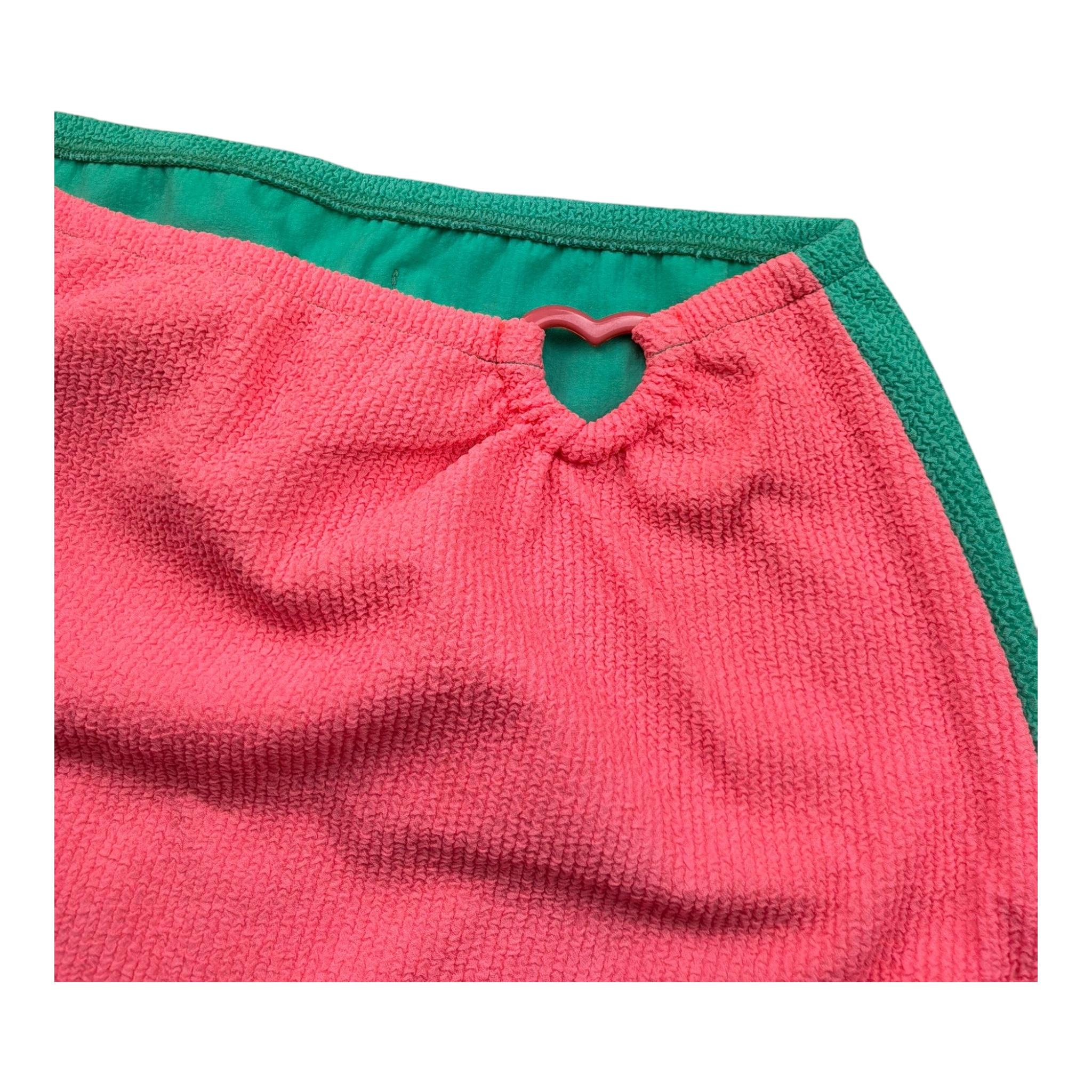 Mefui Gonna Biclore per Bambina MJ250416CR VERDE/ARANCIONE MEFUI 