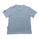Saint Barth T-Shirt Girocollo Tinta Unita con Stampa Marvel per Bambino TSH000103434 AZZURRO SAINT BARTH 