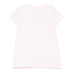 Monnalisa T-Shirt Girocollo Tinta Unita con Stampa per Bambina 11E622 BIANCO MONNALISA 