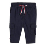 Tommy Hilfiger Pantalone Tinta Unita Modello Cargo per Neonato KN0KN01840 BLU TOMMY HILFIGER 