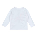 STELLA McCARTNEY shirt girocollo tinta unita con stampa in contrasto Bianco per Neonata TT8010 BIANCO STELLA McCARTNEY 