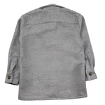 NUPKEET cappotto tinta unita con bottoni Grigio per Bambino 4DNK367 GRIGIO NUPKEET 