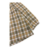 @MADILLY camicia tinta unita con fantasia a quadrettini Bianco per Bambina 01861 BIANCO @MADILLY 