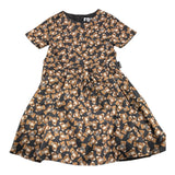 MOSCHINO abito tinta unita con stampa Nero per Bambina HDV0GU NERO MOSCHINO 