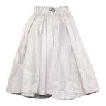 @Madilly Gonna Tinta Unita con Elastico In Vita per Bambina NIZZA BIANCO @MADILLY 