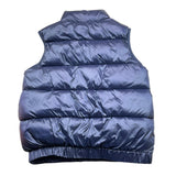 MOSCHINO giubbino tinta unita smanicato con stampa Blu per Bambino HQS02K BLU MOSCHINO 