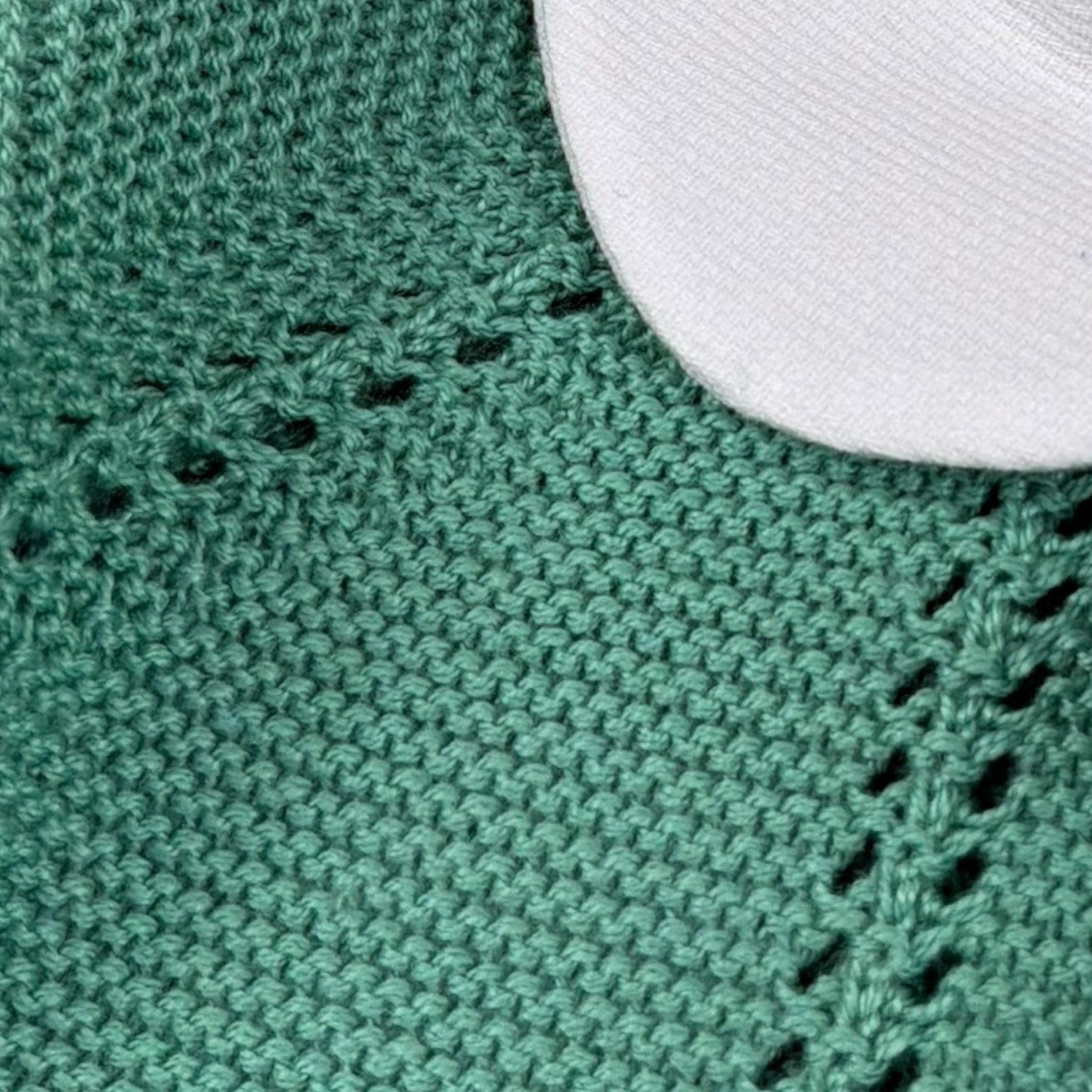 Mac Ilusio'N Completo 3 Pezzi Maglia-Ghettina-Cappello per Neonata 9611J VERDE MAC ILUSIO'N 