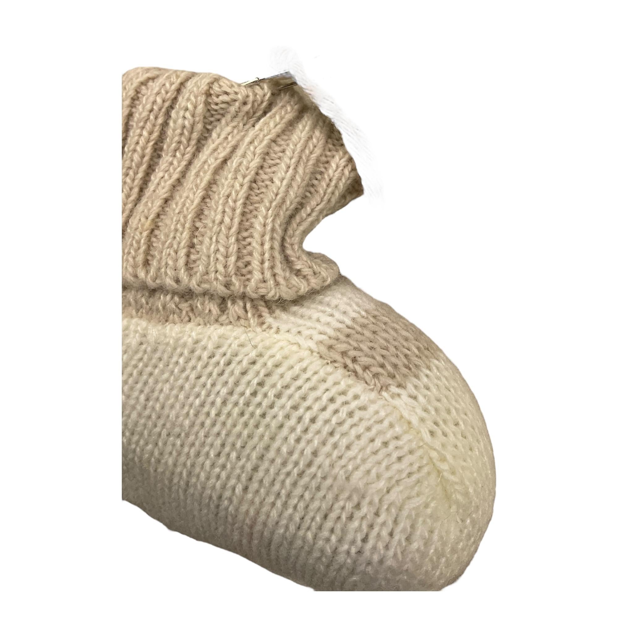 NANAN babbucce tinta unita Panna per Neonato I24265BE PANNA NANAN 