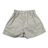 Le Bebe Short Tinta Unita Fantasia A Righe per Neonata LBG5823 BEIGE LE BEBE 