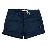 Siviglia Bermuda Tinta Unita con Girovita Regolabile per Neonato SVNSO17311 BLU SIVIGLIA 